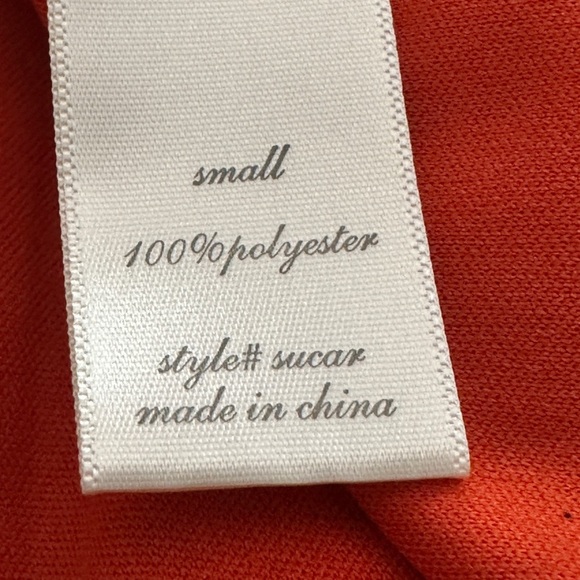 Altard State Ruffle Mini Skirt - Burnt Red Polka Dot - Size Small EUC - Picture 15 of 16